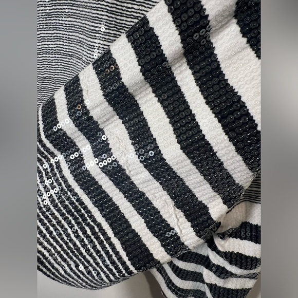 Rehab Lab Sequin Striped Top - Picture 4 of 5